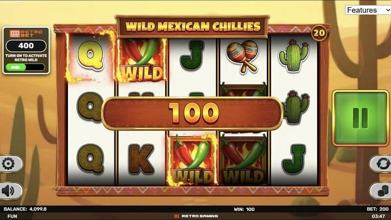 Wild Mexican Chillies - Wild na mreži i isplatna linija